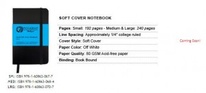 piccadilly softcover notebook