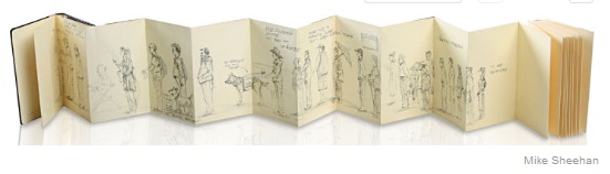 election day sketchbook