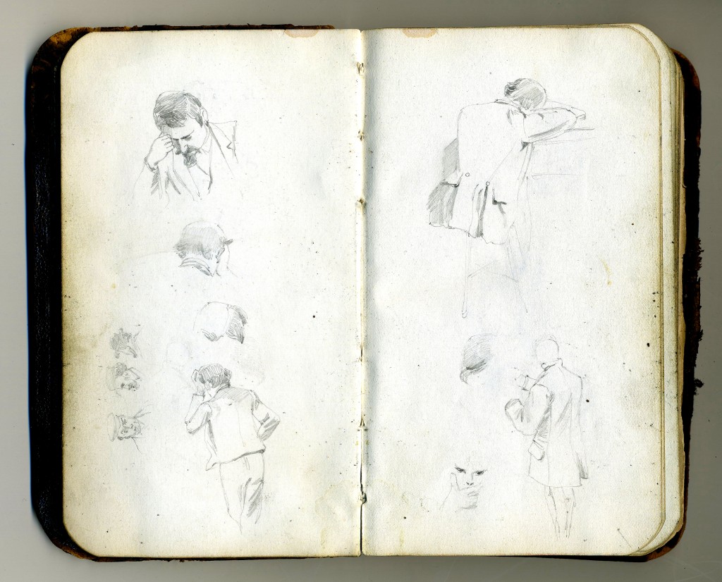 A Glimpse At Life A Century Ago Through The Sketchbook Of W.G. Read - Print Magazine