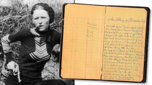 bonnie parker notebook