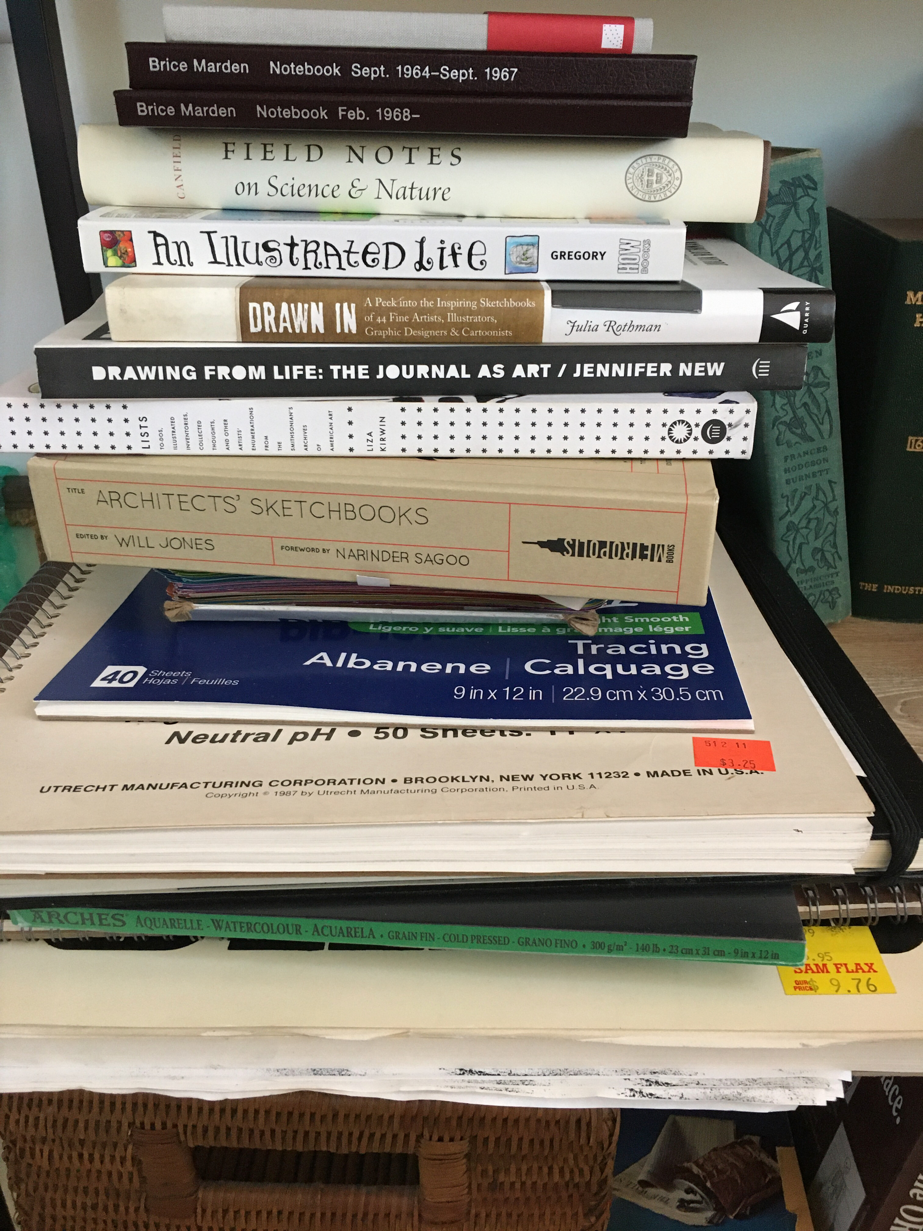 Notebooks in Storage | Notebook Stories