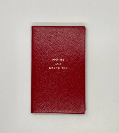 smythson notebook notes and sketches