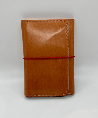 louise carmen leather notebook broken in