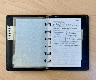 6 ring pocket filofax