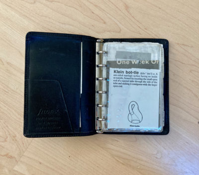 filofax chelsea, pocket size