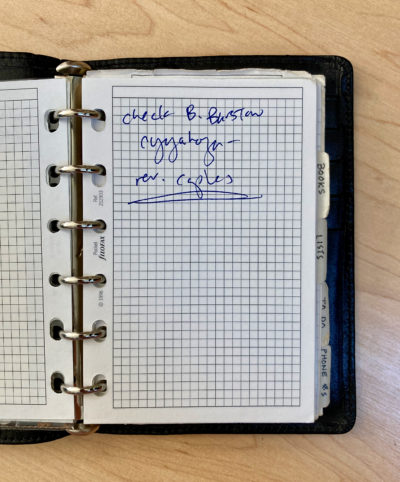 pocket filofax graph paper