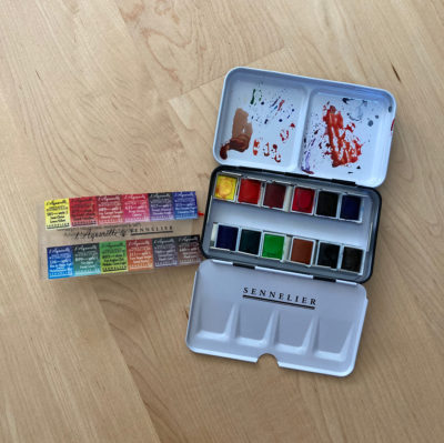 sennelier pocket watercolor set l'aquarelle