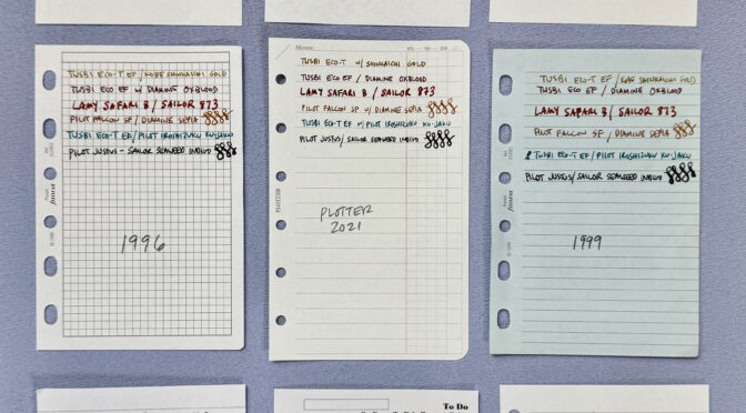 Filofax Fountain-pen Frustration