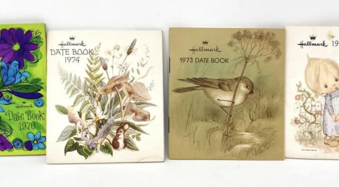 Hallmark Diaries from the 1970s