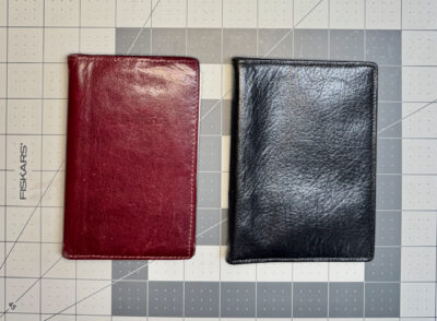 kid leather pocket filofax late 1980s