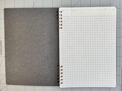 Logical Prime notebook A5 squared pages