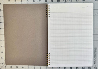 Logical Prime notebook B5 ruled and dot grid pages