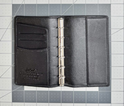 Filofax Guildford pocket extra slim interior