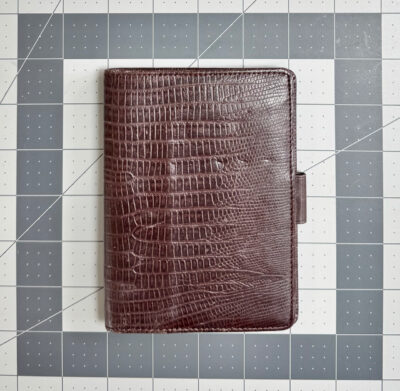 Filofax Topaz pocket slim front