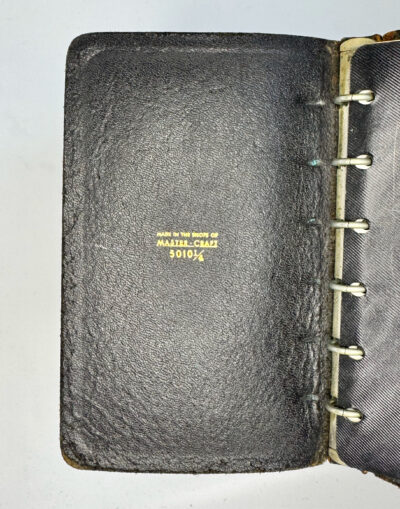 made in the shops of master-craft loose leaf