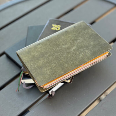 Nolty, Moleskine and Meeplus notebooks