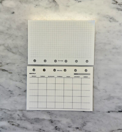 meeplus month horizontal refill