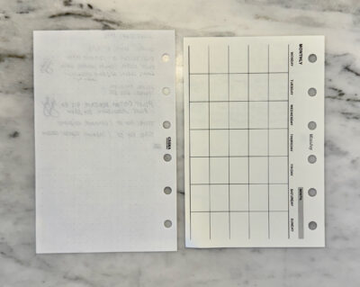 meeplus lightweight paper and 120gsm pen tests