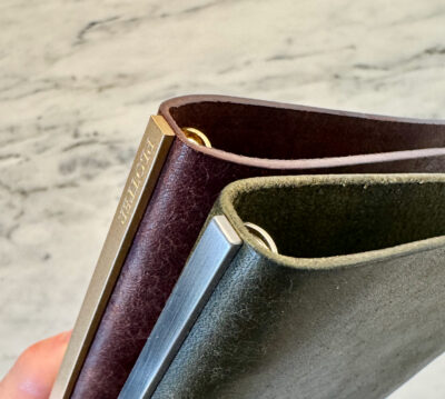 meeplus vs. plotter notebook metal spine