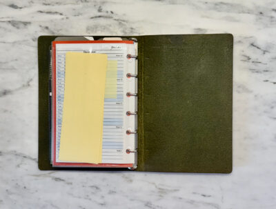 meeplus slimpad notebook with plotter and filofax inserts