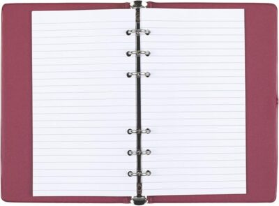 loose leaf notebook