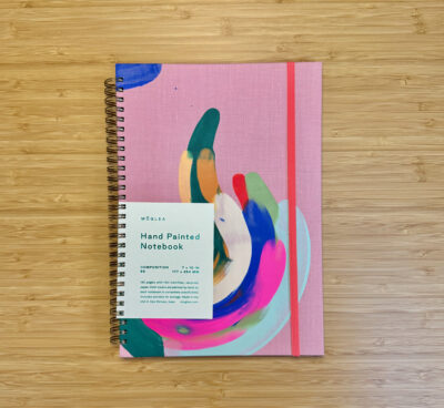 moglea hand painted notebook