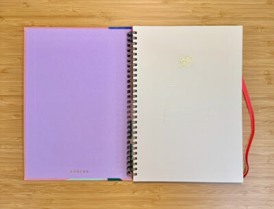 moglea notebook inside front cover