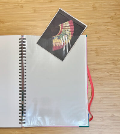 moglea notebook plastic pocket