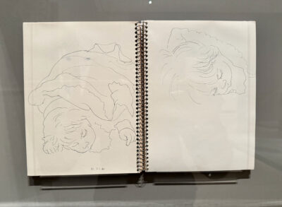 ruth asawa sketchbook spread