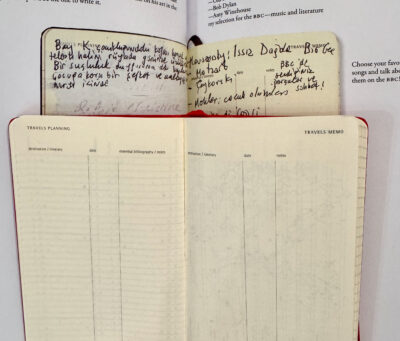 moleskine pocket planner travel memo pages