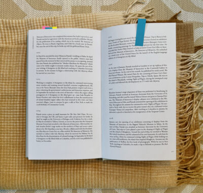 memories of distant mountains orhan pamuk notebooks chronology