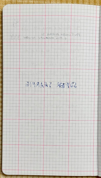 asia pacific offset promotional notebook pen test back of page