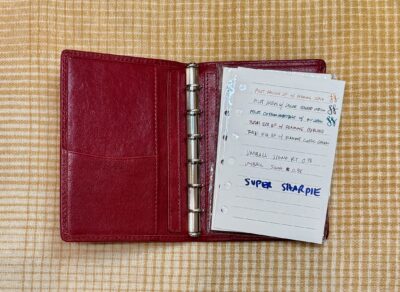 jil largean notebook 6 ring inserts