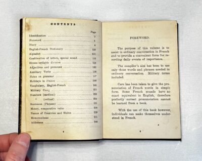 soldier salior diary contents