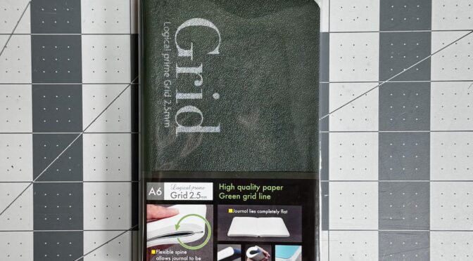 Logical Prime A6 Slim 2.5mm Grid Notebook