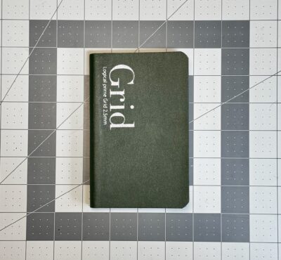 logical prime a6 slim grid notebook exterior