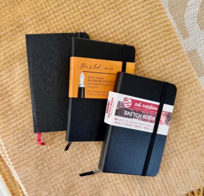best pocket sketchbook arteza talens pen and ink