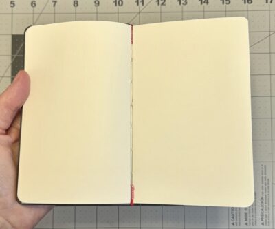 leda sketchbook cracked spine