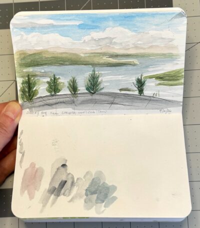 watercolor sketch in stillman and birn alpha sketchbook
